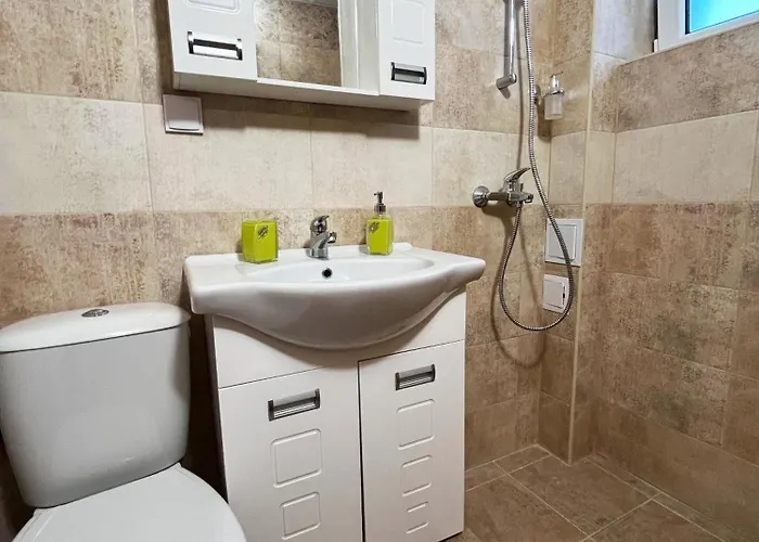 луксозен с гледка слънчев ден Apartament Wraca